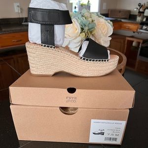 Frye & Co Amber Espadrille Wedge